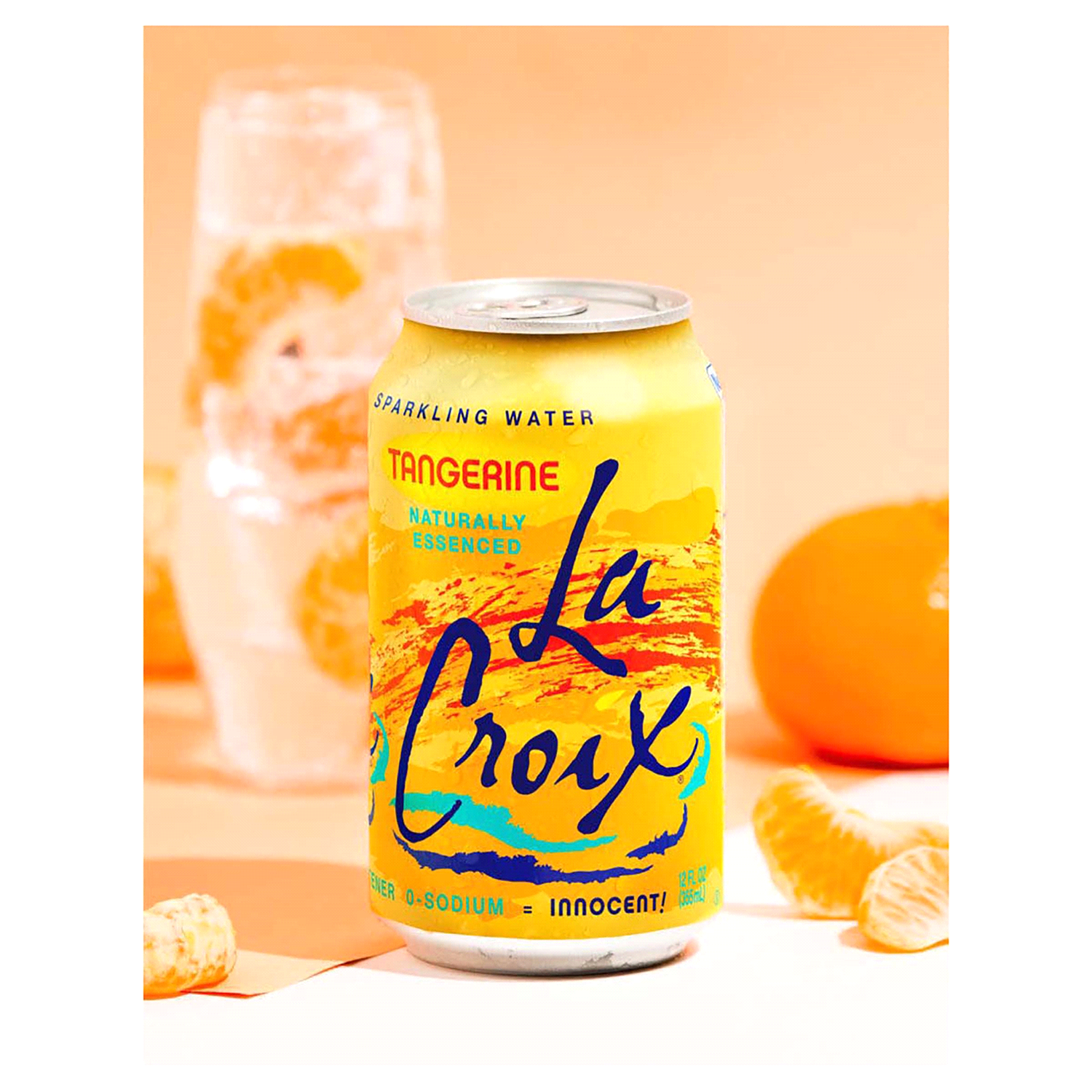 slide 2 of 4, La Croix Tangerine 12 Pack 12oz, 12 ct; 12 fl oz