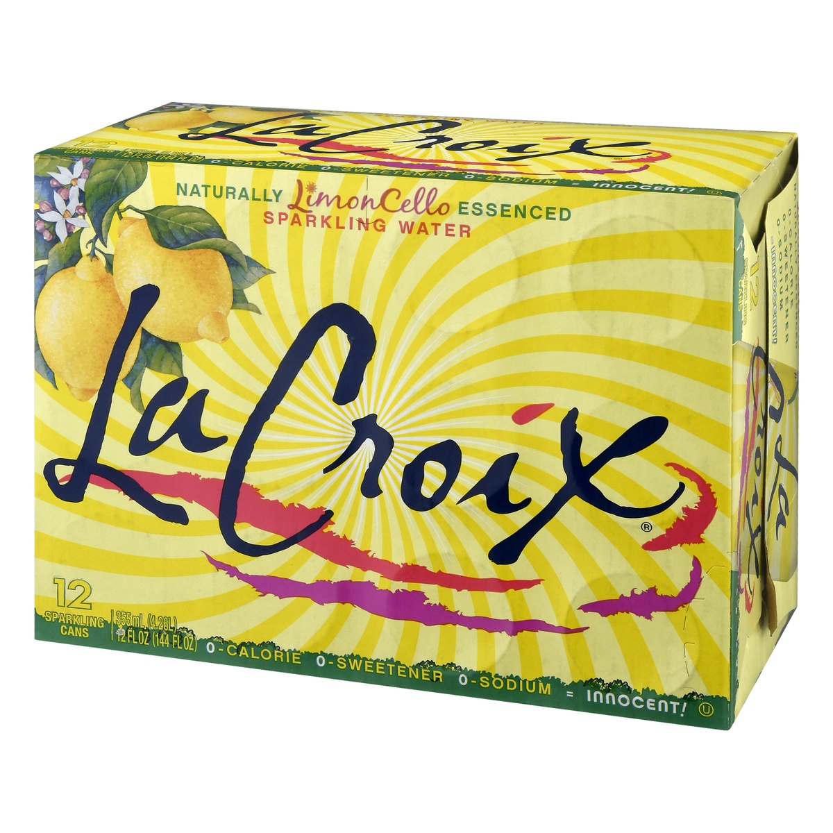 slide 5 of 10, Lacroix Lmncelo 12pk, 144.0 oz