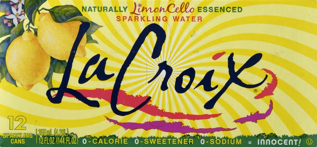 slide 7 of 10, Lacroix Lmncelo 12pk, 144.0 oz