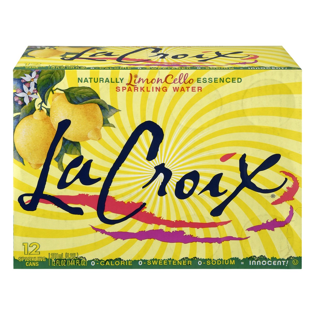 slide 1 of 10, Lacroix Lmncelo 12pk, 144.0 oz