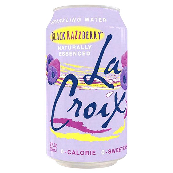 slide 2 of 9, La Croix Black Razzberry - 12 ct; 12 fl oz, 12 ct; 12 oz