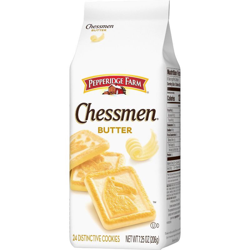 slide 7 of 8, Pepperidge Farm Chessmen Butter Cookies - 7.25oz (Packaging May Vary), 7.25 oz