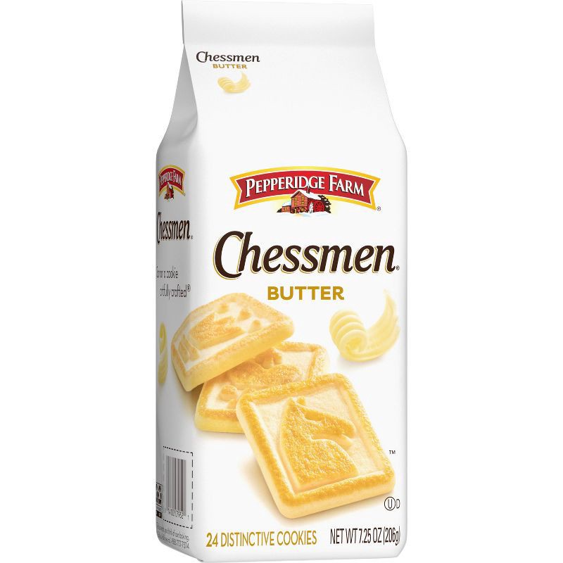 slide 5 of 11, Pepperidge Farm Chessmen Butter Cookies - 7.25oz (Packaging May Vary), 7.25 oz