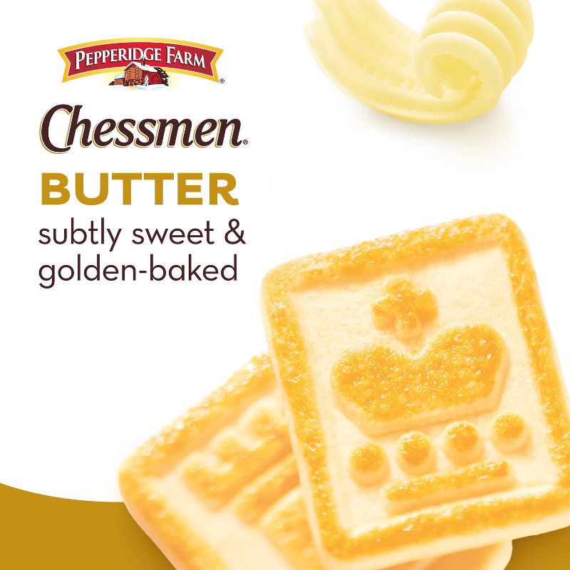 slide 8 of 8, Pepperidge Farm Chessmen Butter Cookies - 7.25oz (Packaging May Vary), 7.25 oz