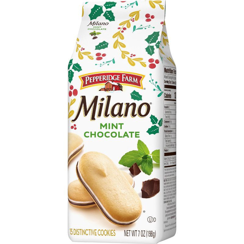 slide 5 of 10, Pepperidge Farm Milano Mint Chocolate Cookies - 7oz, 7 oz