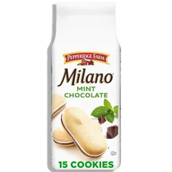 Pepperidge Farm Milano Mint Chocolate Cookies - 7oz/15ct
