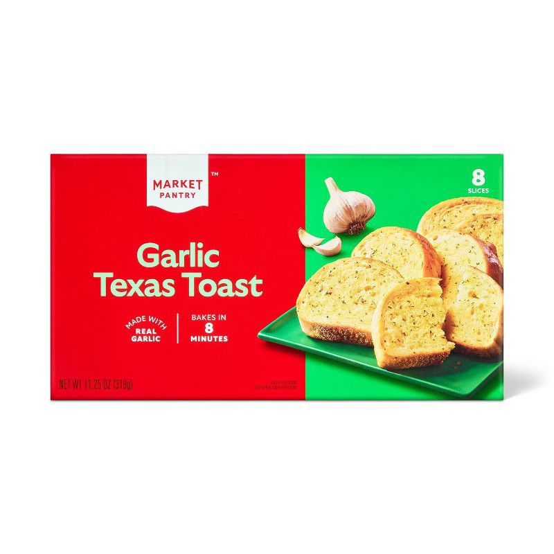 slide 1 of 3, Garlic Frozen Texas Toast - 11.25oz - Market Pantry™, 11.25 oz