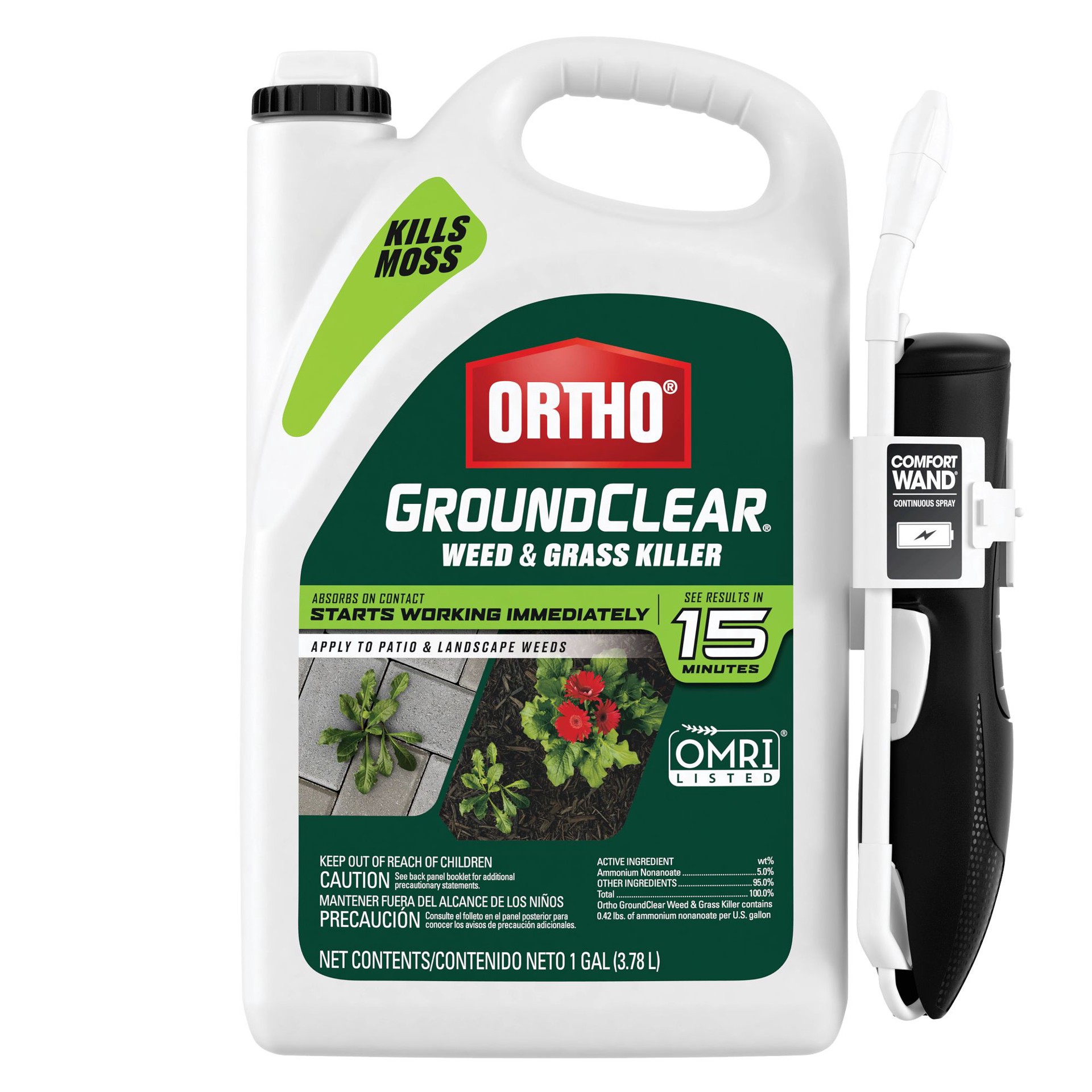 slide 1 of 6, ORTHO GroundClear 1 -Gallon Ready to Use Weed and Grass Killer, 1 ct