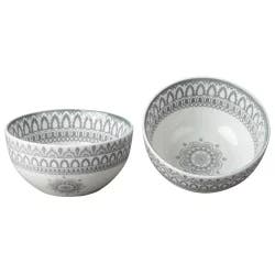 BIA Cordon Bleu Arabesque Grey Bowls, 5.5in