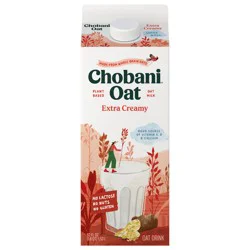 Chobani Extra Creamy Plain Oat Drink