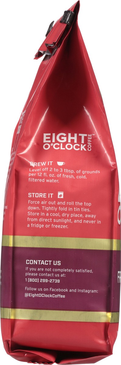 slide 4 of 11, Eight O'Clock Coffee French Dark Roast Ground Coffee - 12 oz, 12 oz