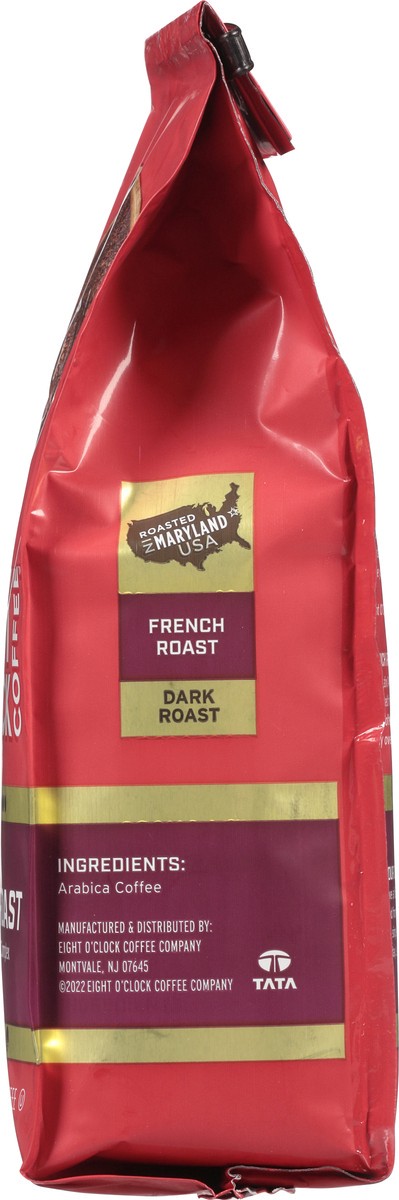 slide 5 of 11, Eight O'Clock Coffee French Dark Roast Ground Coffee - 12 oz, 12 oz