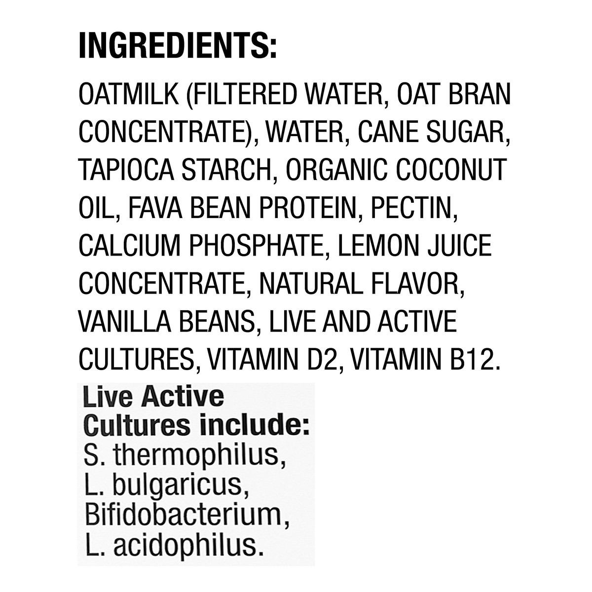 slide 9 of 10, Silk Oat Yeah Oat Milk Dairy-Free Yogurt Alternative, The Vanilla One, Gluten-Free, Vegan, Non-GMO Project Verified, 5.3 oz., 5.3 oz