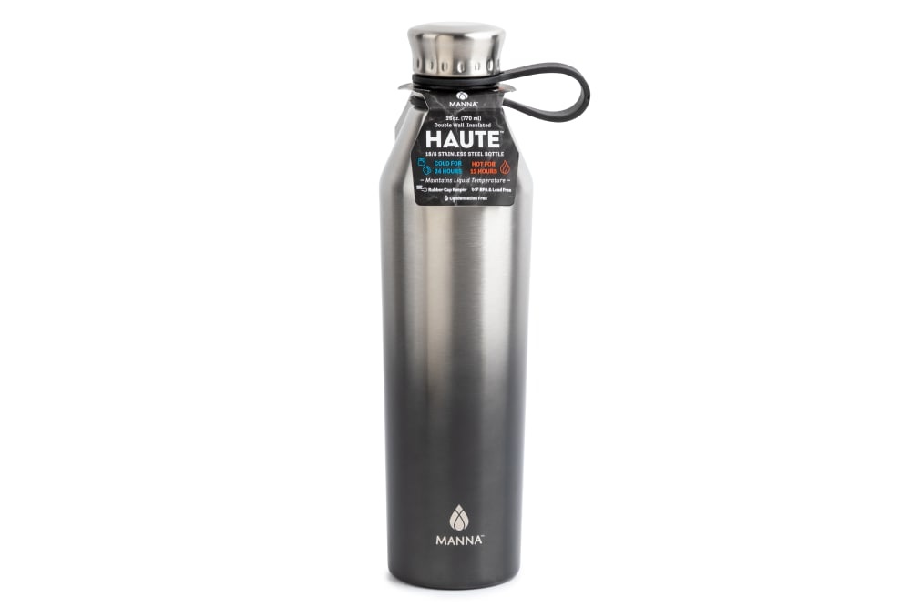 slide 1 of 1, Manna Haute Stainless Steel Water Bottle - Ombre, 26 oz