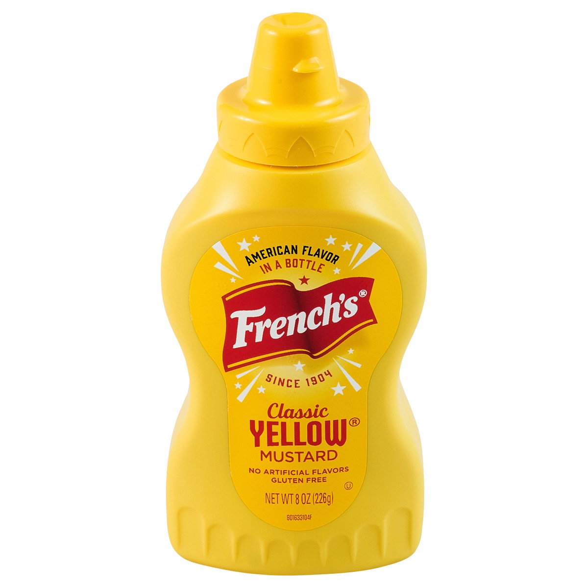 slide 1 of 5, French's Classic Yellow Mustard Squeeze Table Top, 8.0 oz, 8 oz