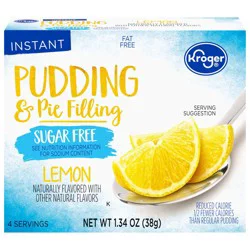 Kroger Sugar Free Lemon Pudding & Pie Filling