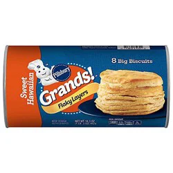 Grands! Flaky Layers Biscuits, Sweet Hawaiian, 8 Ct, 16.3 oz