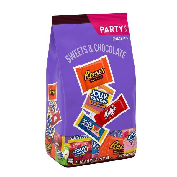 slide 1 of 1, Hershey's Sweets & Chocolate Snack Size Candy Assortment Party Pack 30.54 oz, 30.54 oz