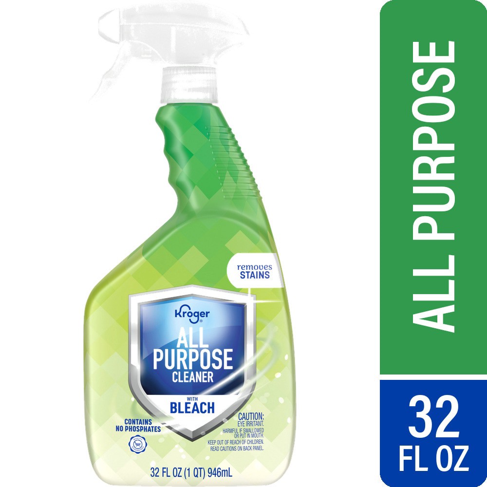 slide 1 of 1, Kroger® All Purpose Cleaner with Bleach, 32 fl oz