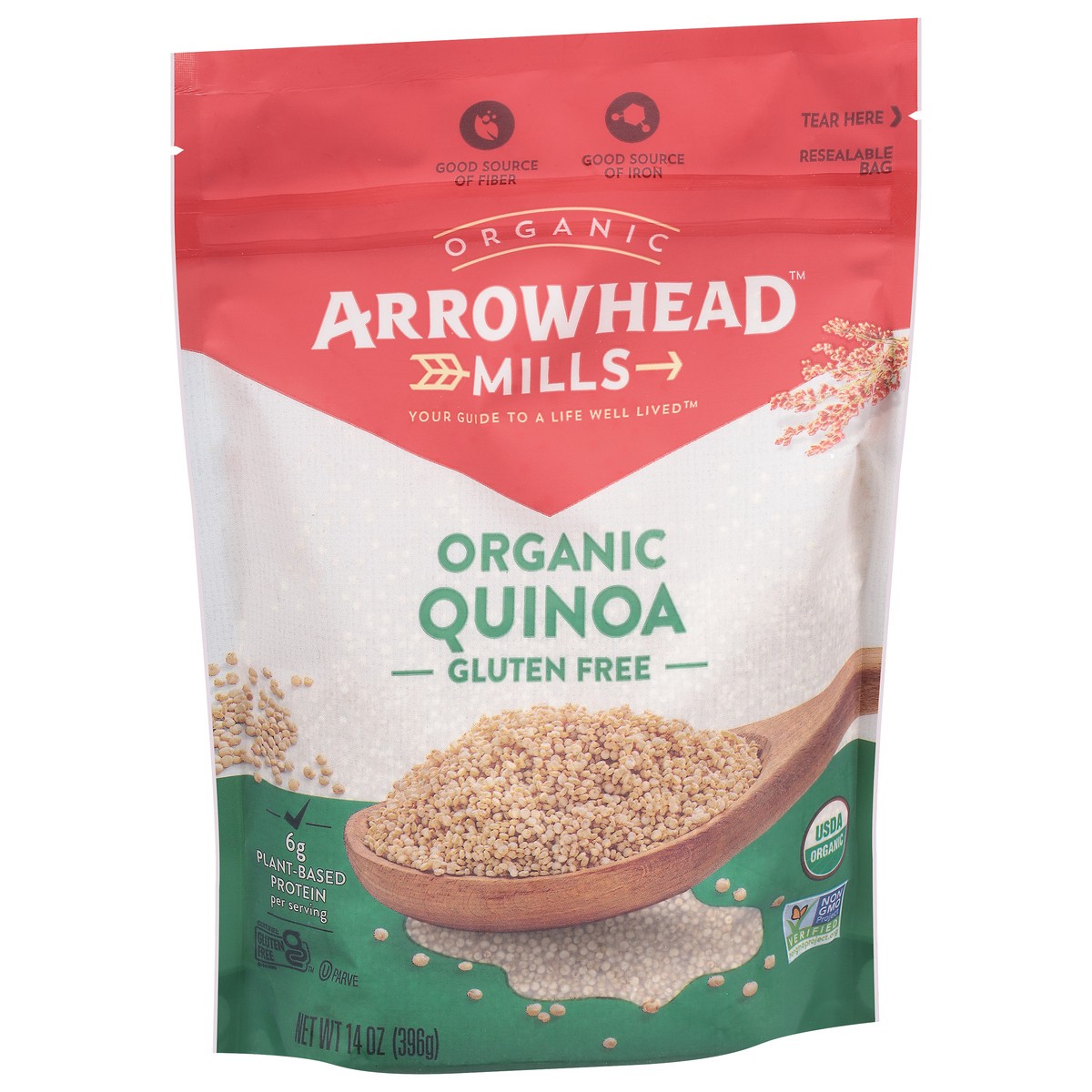 slide 10 of 11, Arrowhead Mills Organic Quinoa 14 oz, 14 oz