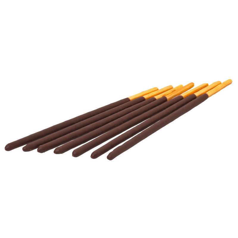 slide 2 of 3, Glico Pocky Chocolate Cream Covered Biscuit Sticks, 3.81 oz