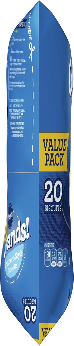 slide 5 of 9, Grands! Southern Style Frozen Breakfast Biscuits, Value Pack, 20 ct., 41.6 oz, 20 ct