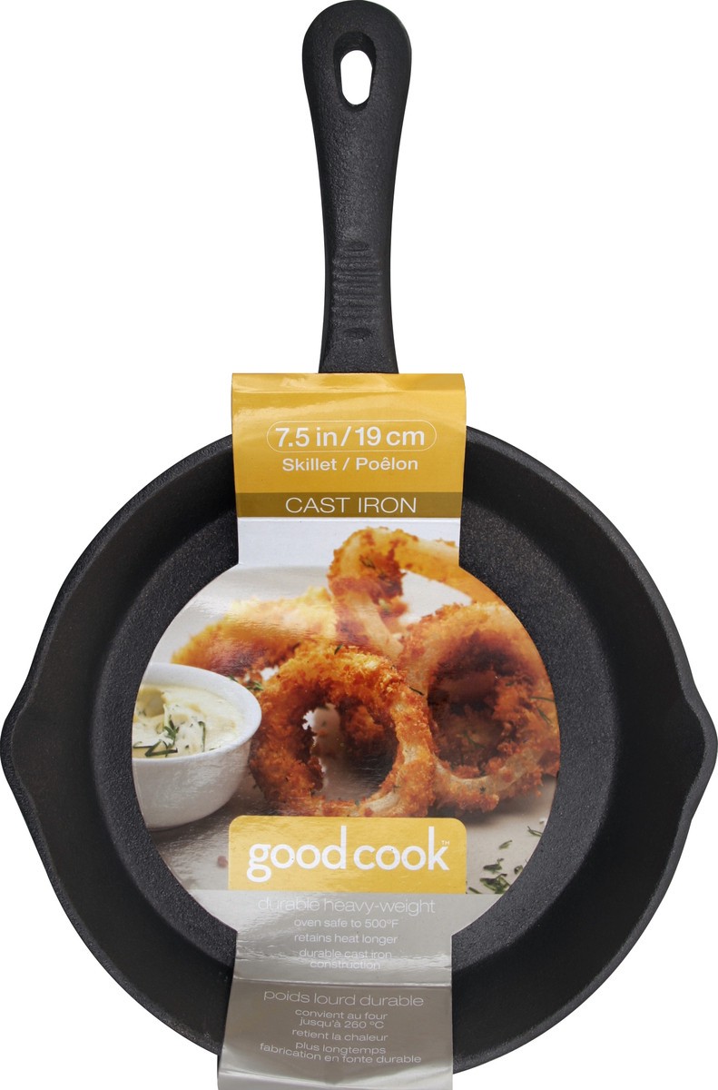 slide 5 of 5, Good Cook 8 Inch Cast Iron Skillet, 1 ct