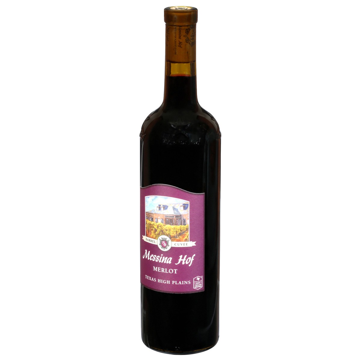 slide 8 of 12, Messina Hof Texas High Plains Merlot 750 ml, 750 ml