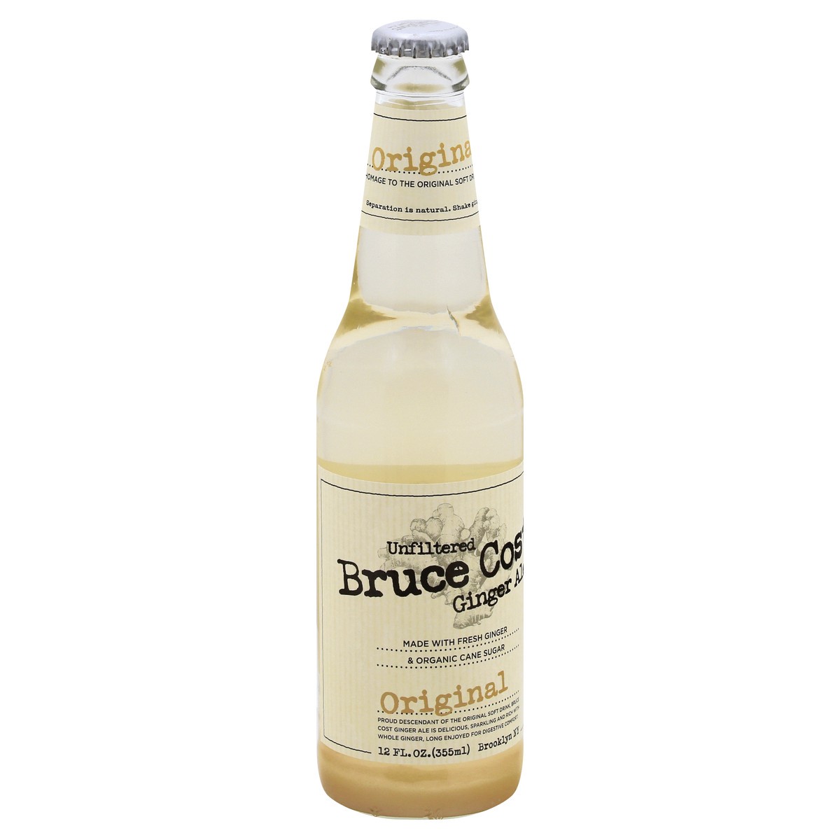 slide 8 of 9, Bruce Cost Ginger Ale Original - 12 fl oz, 12 fl oz