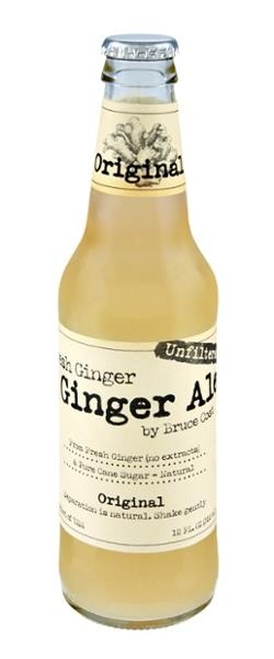 slide 1 of 1, Bruce Cost Unfiltered Original Ginger Ale, 12 fl oz