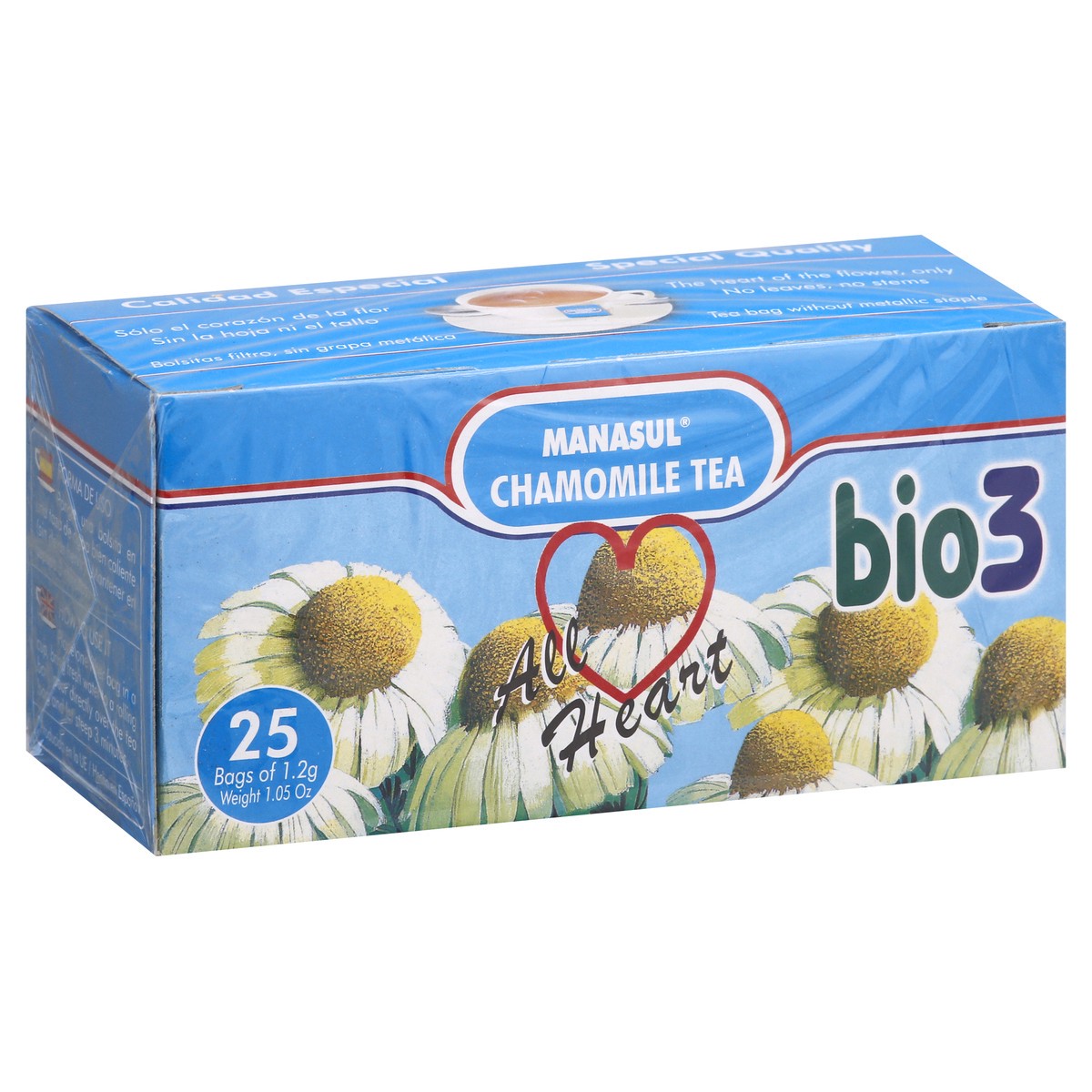 slide 11 of 13, Manasul Chamomile Tea Bags - 25 ct, 25 ct