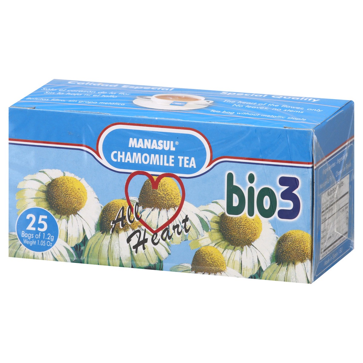 slide 10 of 13, Manasul Chamomile Tea Bags - 25 ct, 25 ct