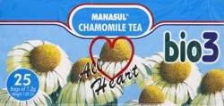 Manasul Chamomile Tea Bags - 25 ct
