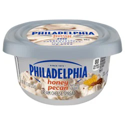 Philadelphia Honey Pecan Cream Cheese Spread, 7.5 oz Tub