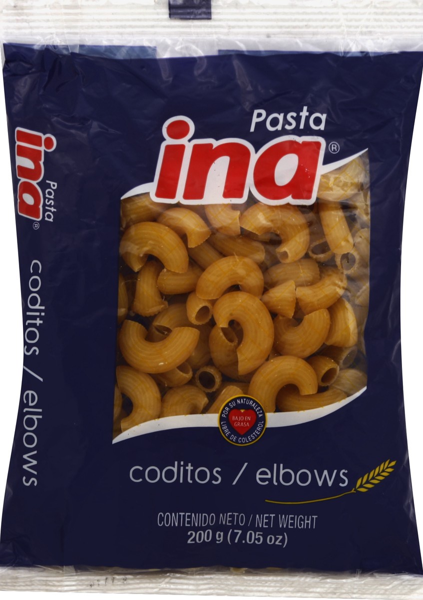 slide 1 of 5, INA Elbows Pasta - 7.05 oz, 7.05 oz