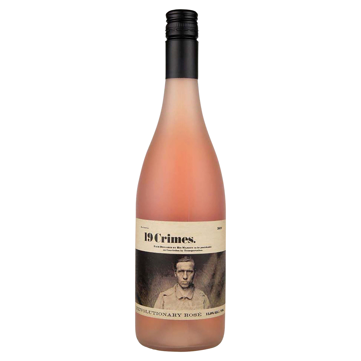 slide 1 of 5, 19 Crimes Revolutionary Rose, 750 ml