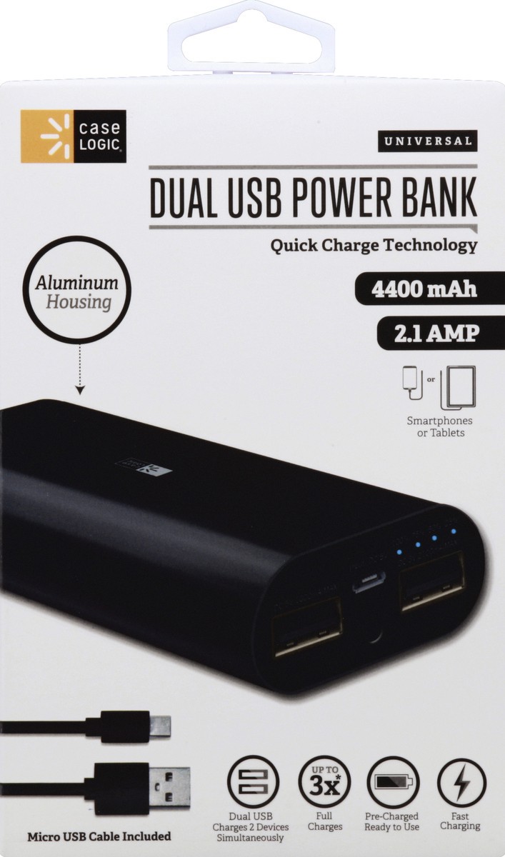 slide 1 of 5, Case Logic Power Bank 1 ea, 1 ea