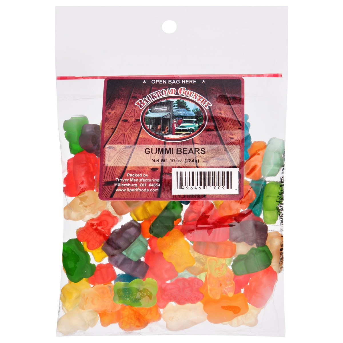 slide 1 of 9, Backroad Country Gummi Bears 10 oz, 10 oz