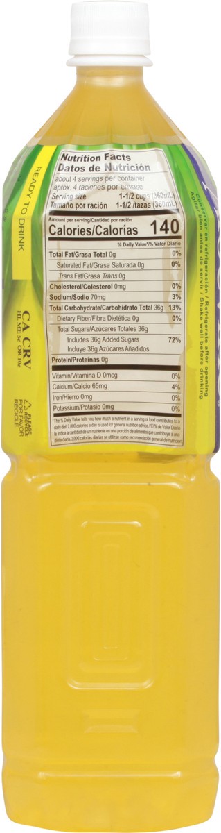 slide 10 of 10, Aloevine Aloe Vera Drink Pineapple, 1.5 liter