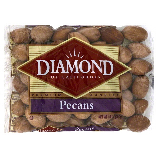 slide 1 of 1, Diamond Pecans, 16 oz