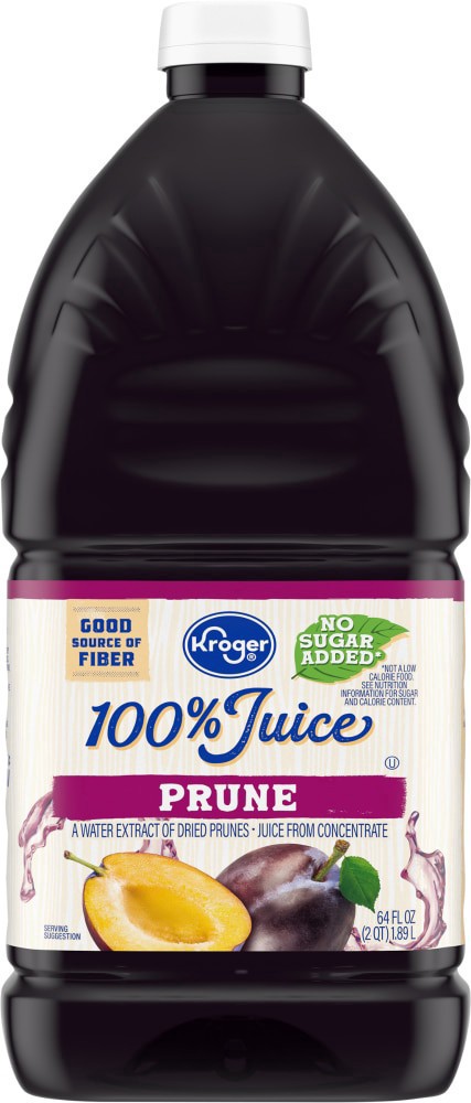 slide 4 of 4, Kroger 100% Juice Prune Juice, 64 fl oz