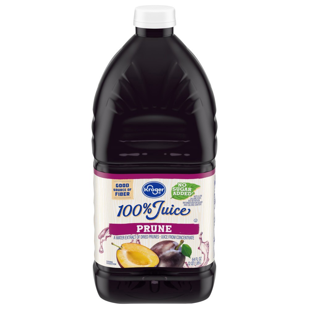 slide 2 of 4, Kroger 100% Juice Prune Juice, 64 fl oz