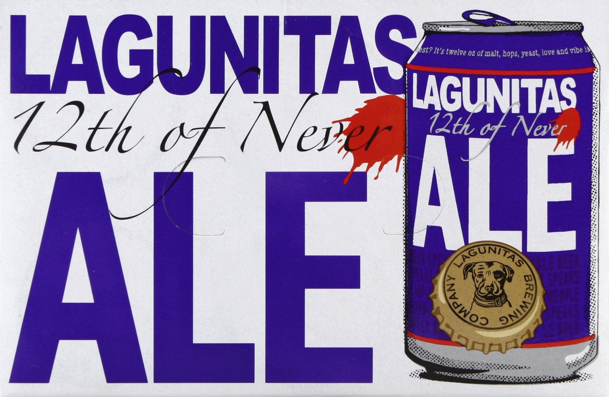 slide 2 of 6, Lagunitas Ale, 12th of Never, 6-Pack, 6 ct; 12 oz