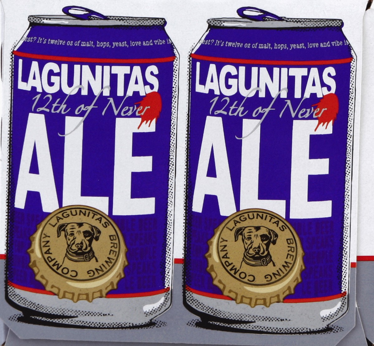 slide 3 of 6, Lagunitas Ale, 12th of Never, 6-Pack, 6 ct; 12 oz