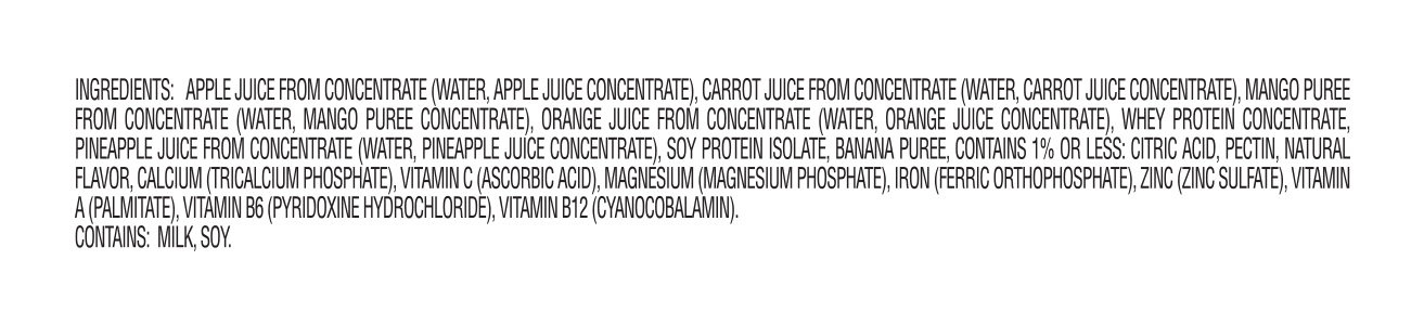 slide 5 of 5, Bolthouse Farms Mango Protein PlusShake, 15.2 fl oz