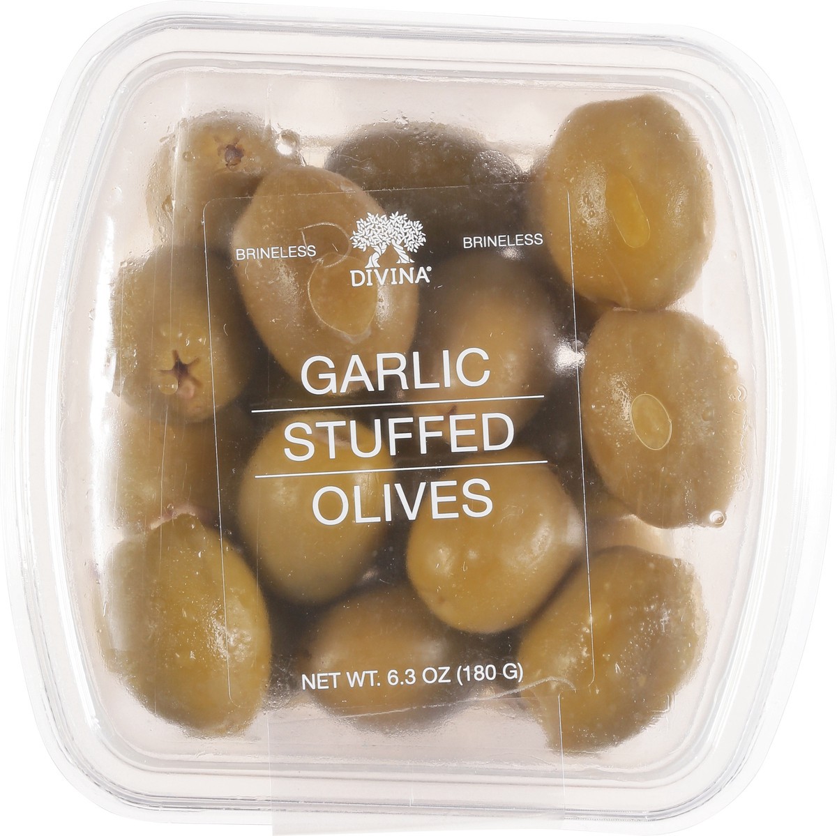 slide 6 of 11, Divina Garlic Stuffed Olives Jar - 6.3 Oz, 6.3 oz