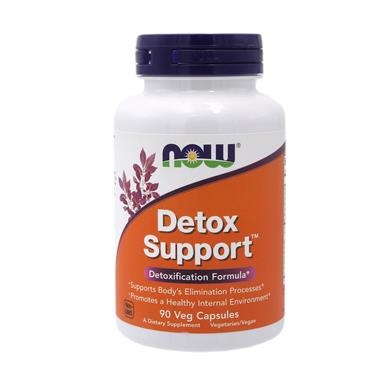 slide 1 of 1, NOW Detox Support Capsules, 90 ct