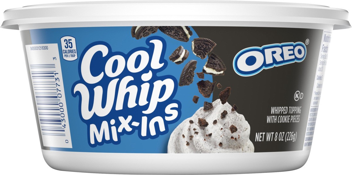 slide 8 of 9, Cool Whip Kraft Cool Whip Mix-Ins Oreo, 8 oz