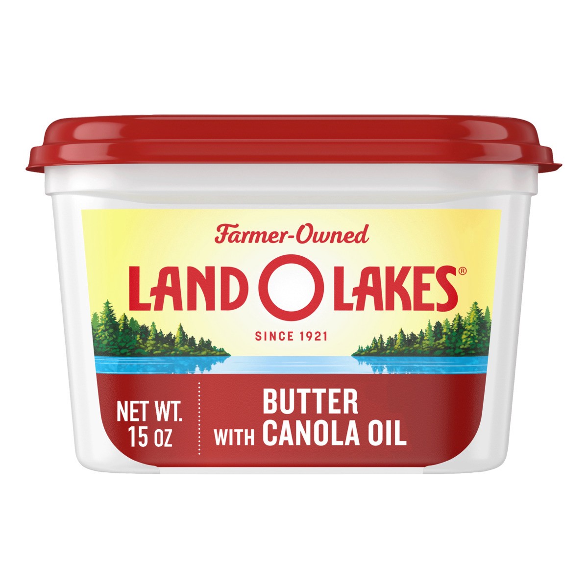 slide 1 of 36, Land O'Lakes Butter with Canola Oil, 15 oz