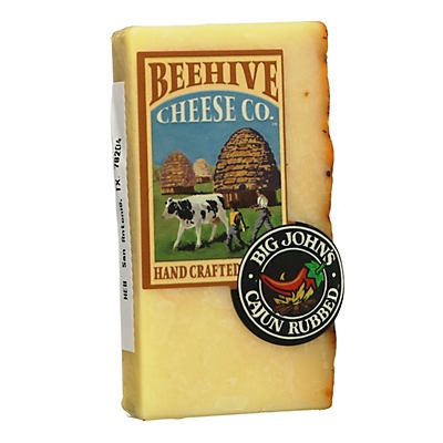 slide 1 of 1, Beehive Big John's Cajun Cheese, per lb